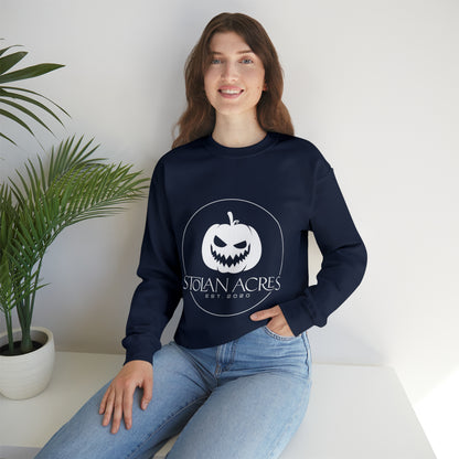 Stolan Acres Jack-O-Lantern Crewneck Sweatshirt