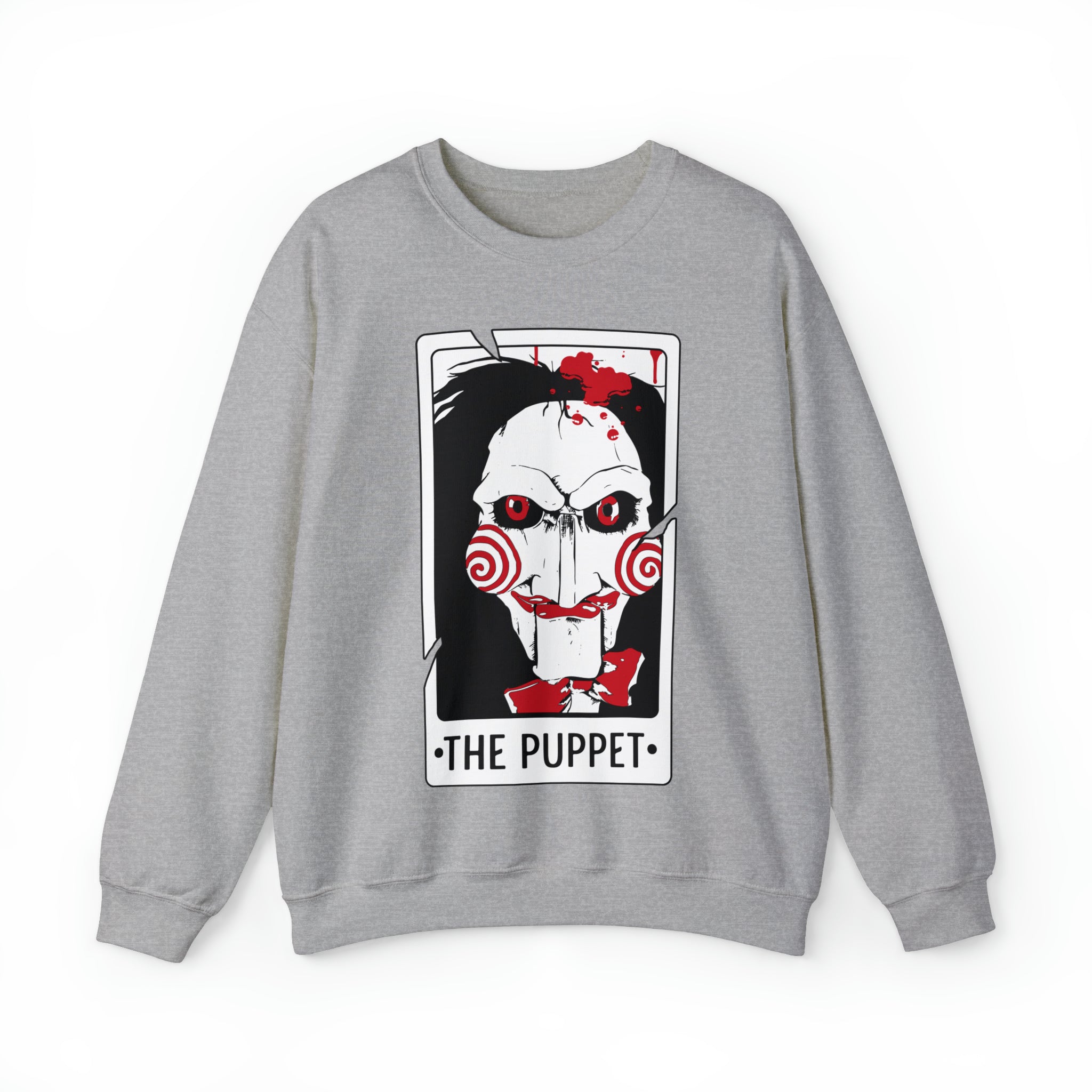 The Puppet Tarot Card Crewneck Sweatshirt