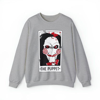 The Puppet Tarot Card Crewneck Sweatshirt