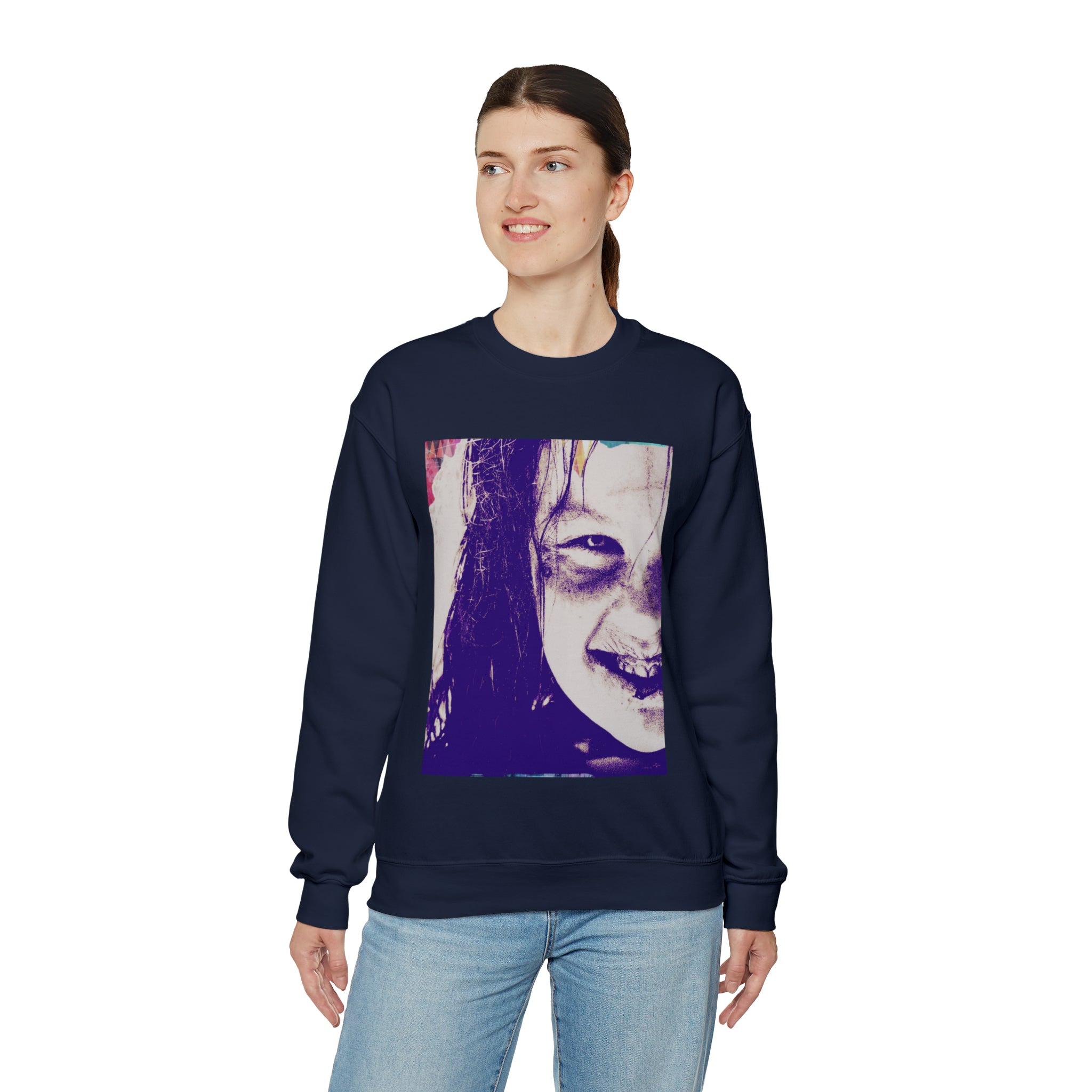 Exorcist Crewneck Sweatshirt (Purple Variant)
