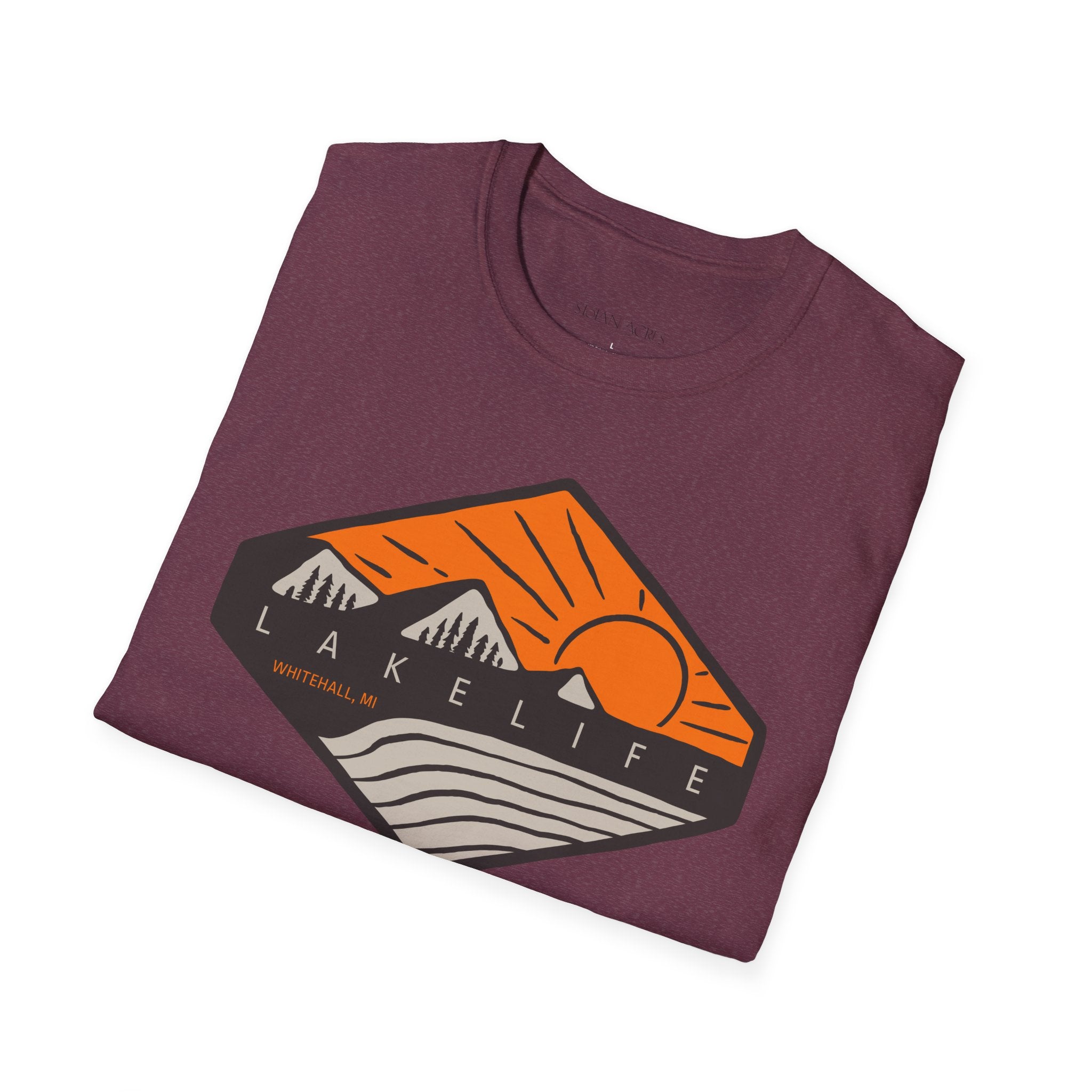 Orange Bluffs | Unisex Softstyle T-Shirt