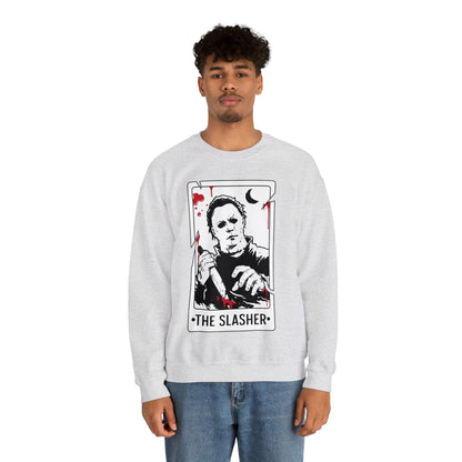 The Slasher Tarot Card Crewneck Sweatshirt