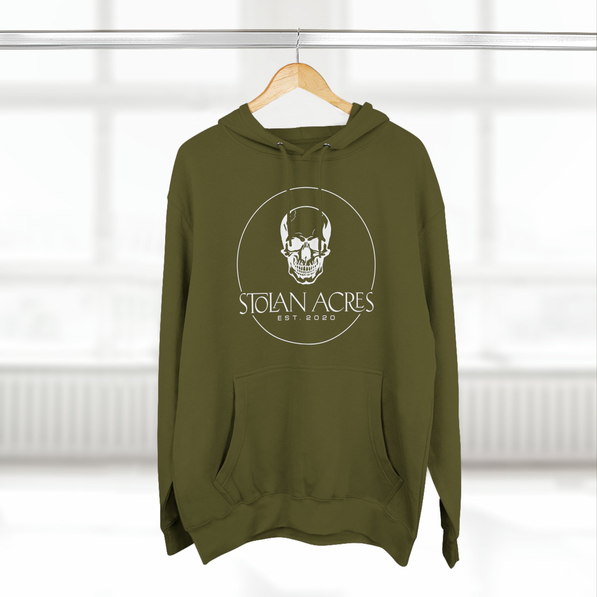 Stolan Acres Skull Hoodie