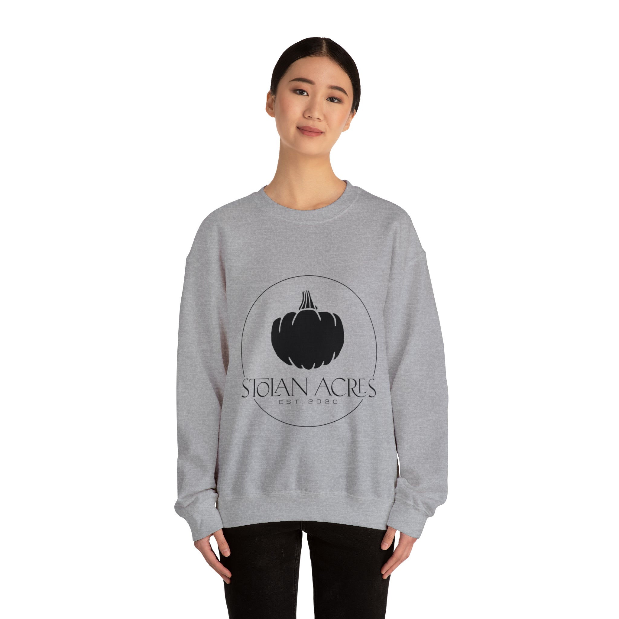 Stolan Acres Pumpkin Crewneck Sweatshirt