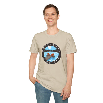 White Lake Dock | Unisex Softstyle T-Shirt