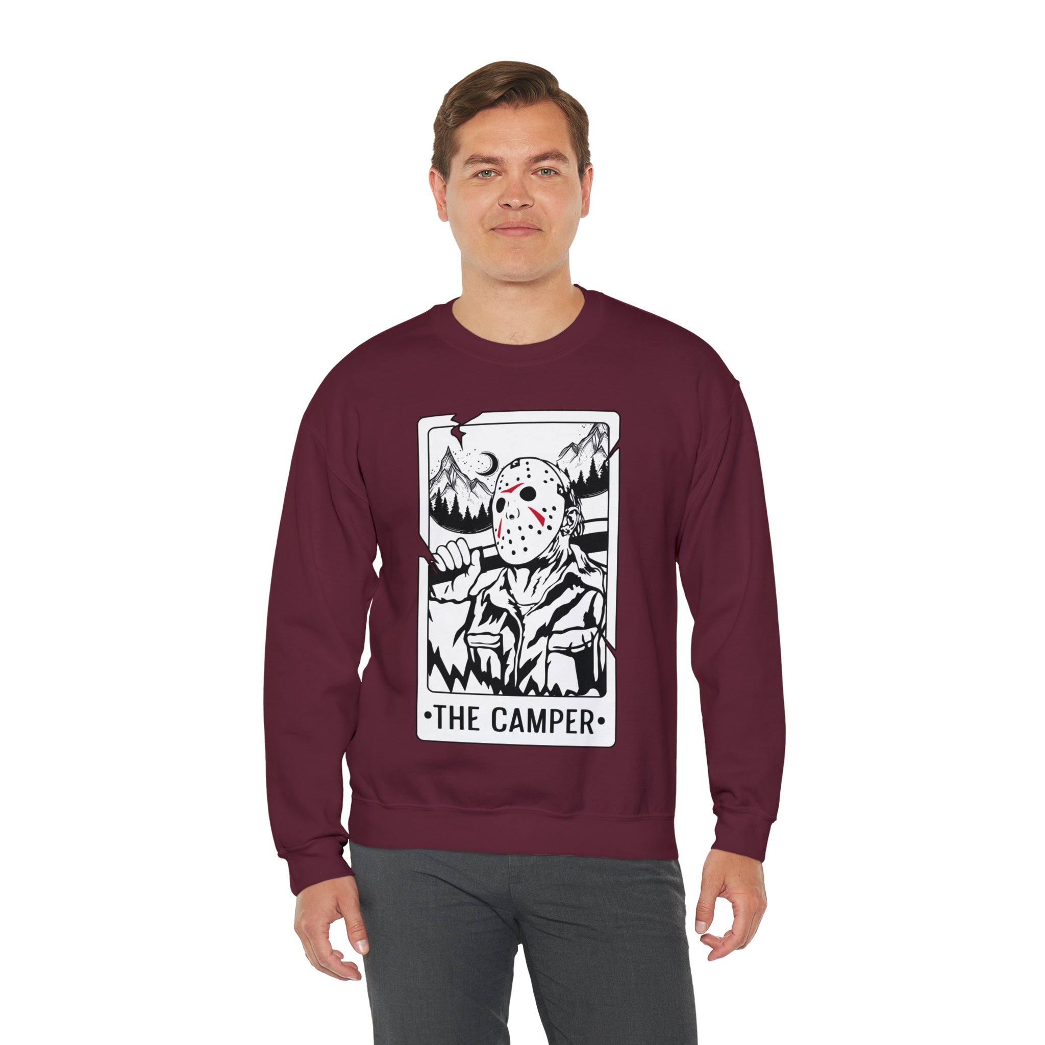 The Camper Tarot Card Crewneck Sweatshirt