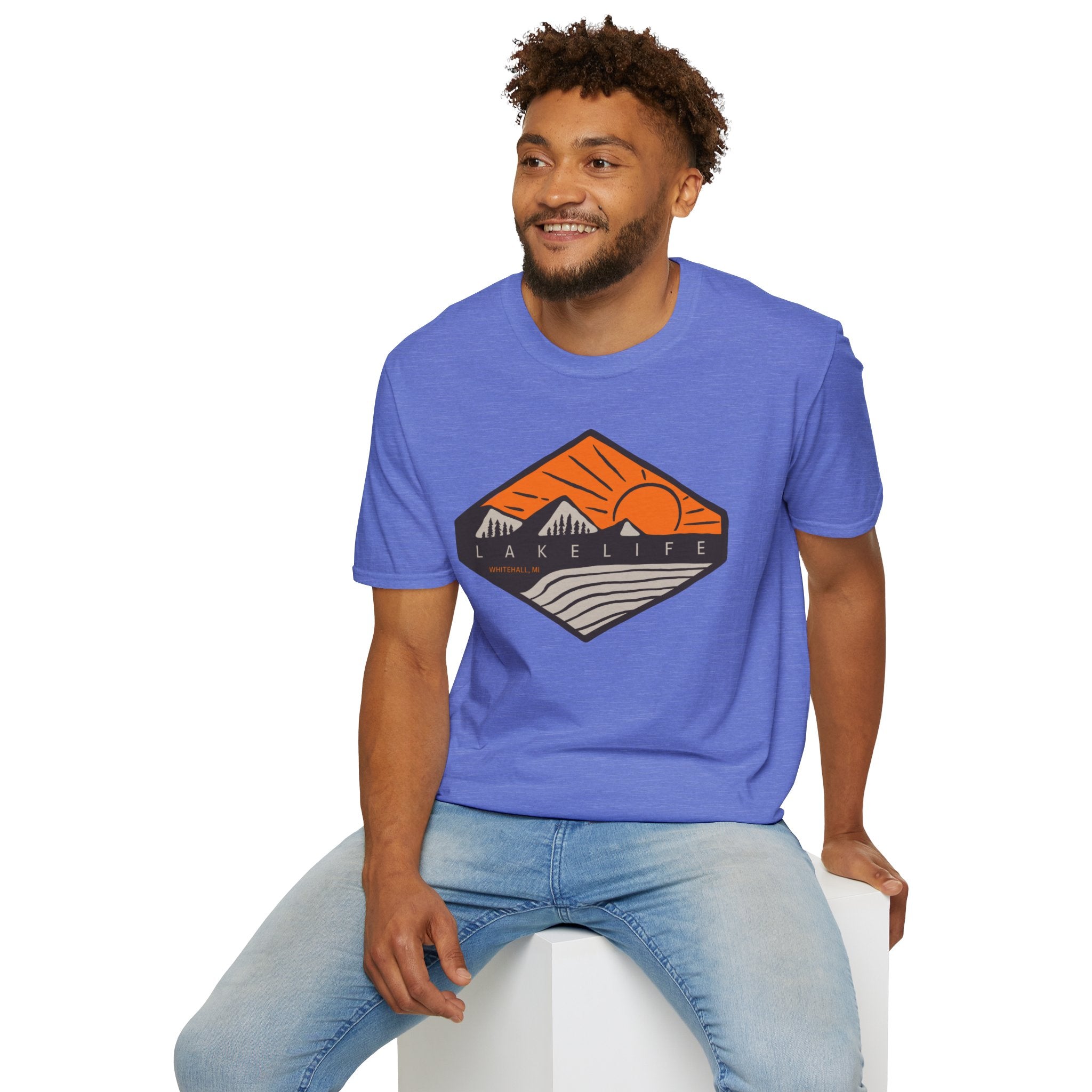 Orange Bluffs | Unisex Softstyle T-Shirt