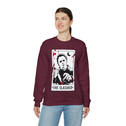 The Slasher Tarot Card Crewneck Sweatshirt