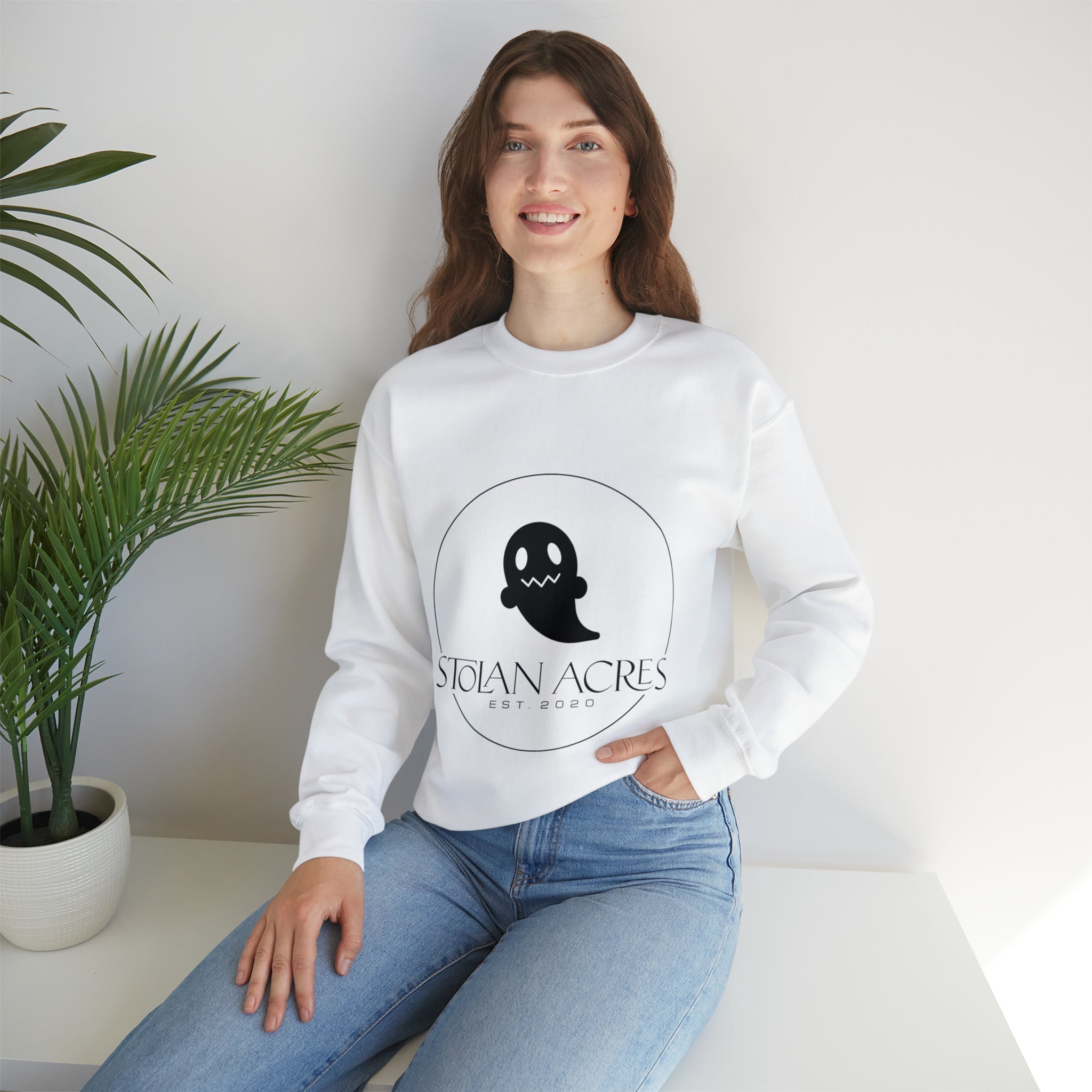 Stolan Acres Ghost Crewneck Sweatshirt