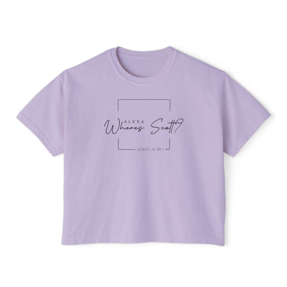 Where's Scott - Women's Boxy Crop
