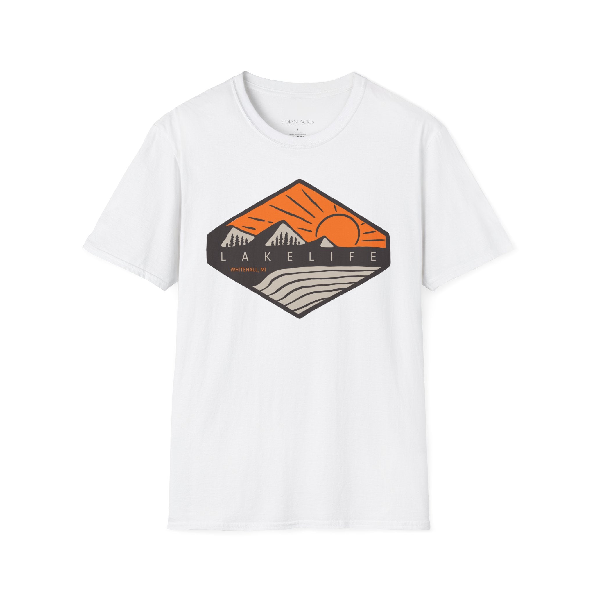 Orange Bluffs | Unisex Softstyle T-Shirt