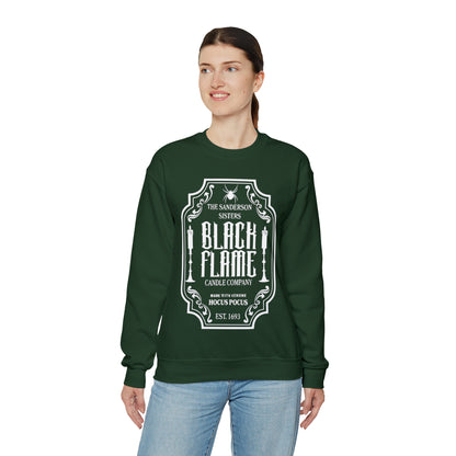 Sanderson Sisters Black Flame Candle Co Crewneck Sweatshirt