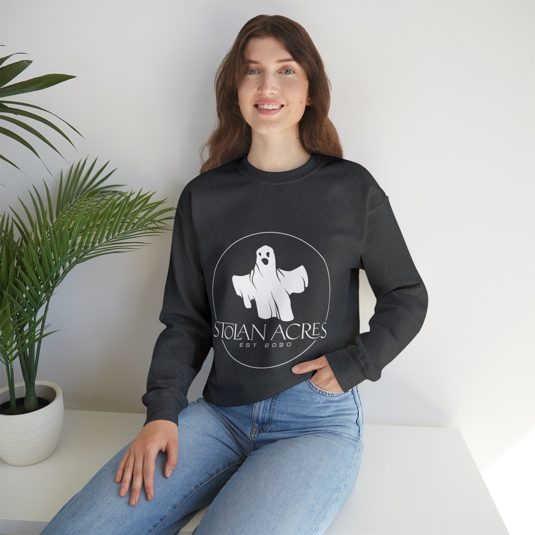 Stolan Acres Ghost Crewneck Sweatshirt