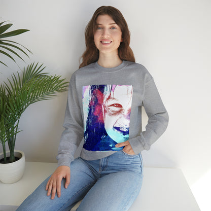 Exorcist Crewneck Sweatshirt (Pink and Navy Variant)