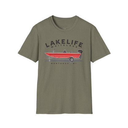 White Lake Fishing | Unisex Softstyle T-Shirt