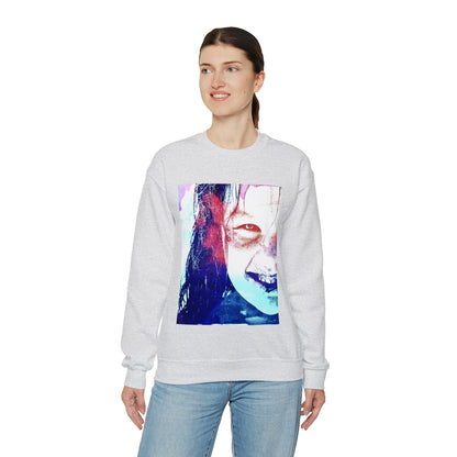 Exorcist Crewneck Sweatshirt (Pink and Navy Variant)