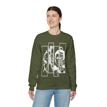 Horror Movie Friends Crewneck Sweatshirt