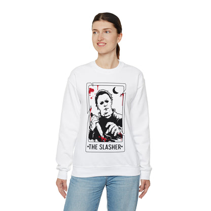 The Slasher Tarot Card Crewneck Sweatshirt