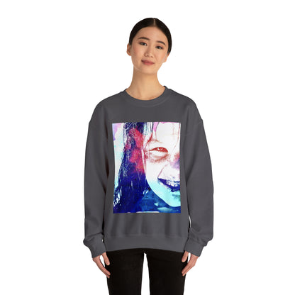 Exorcist Crewneck Sweatshirt (Pink and Navy Variant)