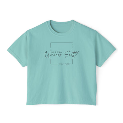 Where's Scott - Women's Boxy Crop