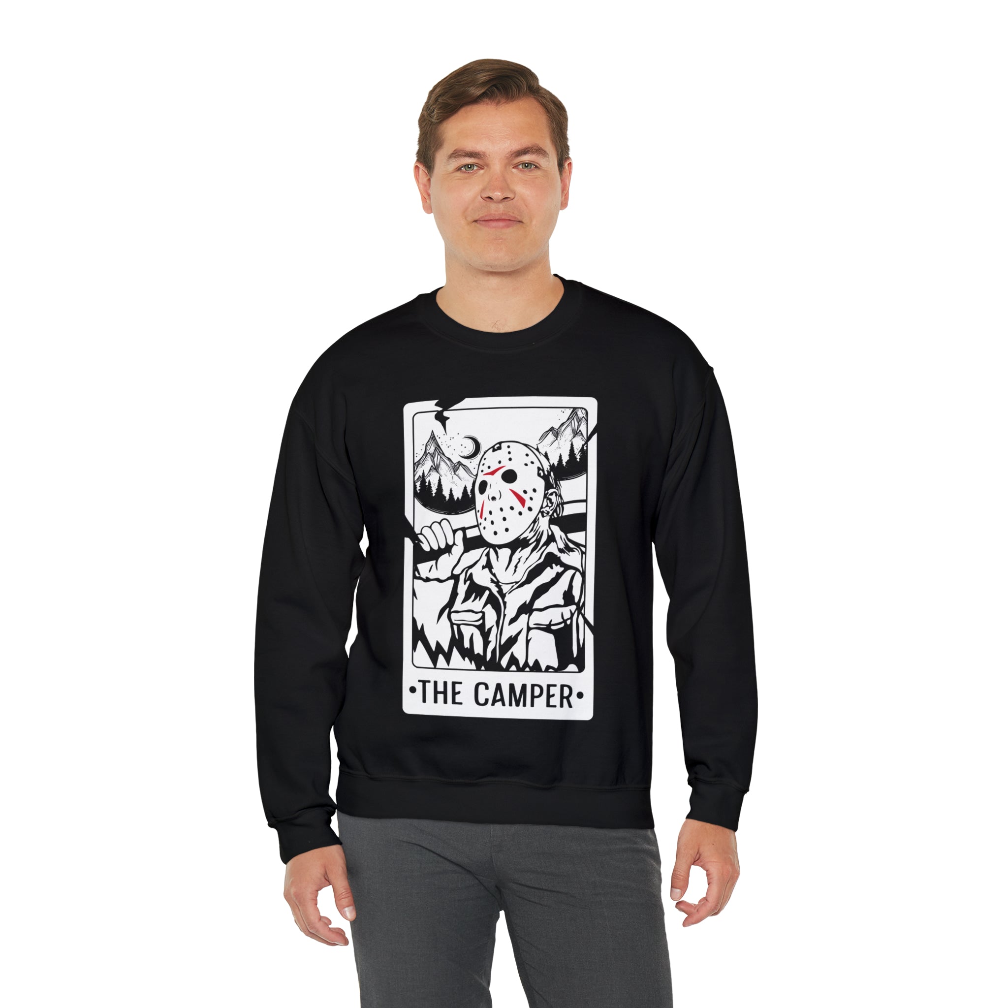 The Camper Tarot Card Crewneck Sweatshirt