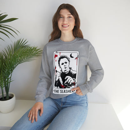 The Slasher Tarot Card Crewneck Sweatshirt