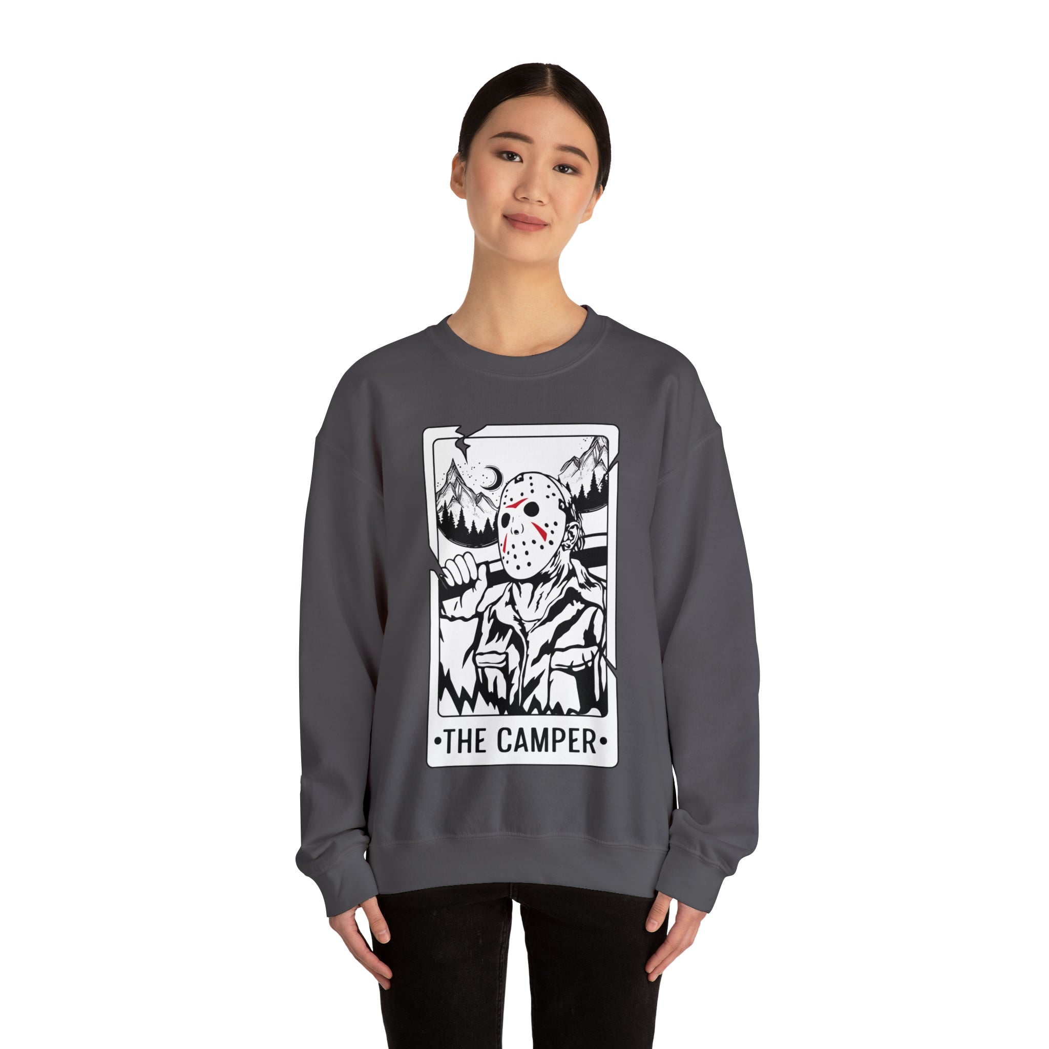 The Camper Tarot Card Crewneck Sweatshirt