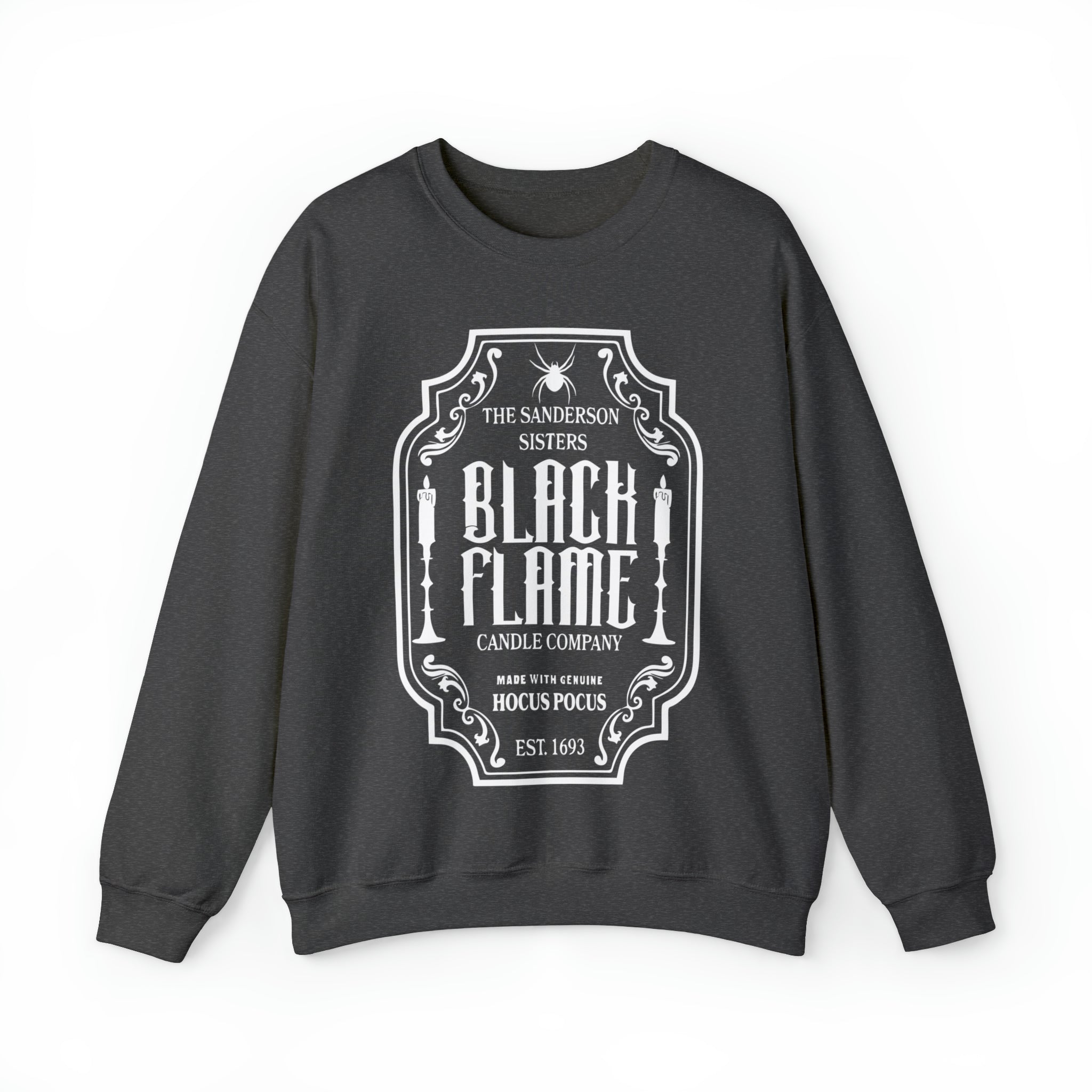 Sanderson Sisters Black Flame Candle Co Crewneck Sweatshirt