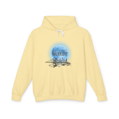 Blue Moon Over Brooklyn | Unisex Lightweight Hoodie