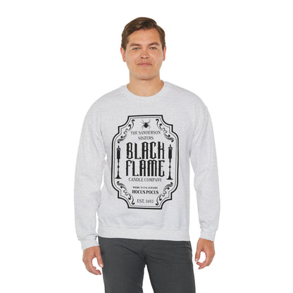 Sanderson Sisters Black Flame Candle Co Crewneck Sweatshirt