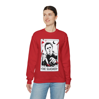 The Slasher Tarot Card Crewneck Sweatshirt