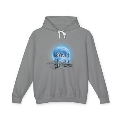 Blue Moon Over Brooklyn | Unisex Lightweight Hoodie