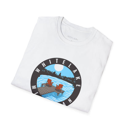 White Lake Dock | Unisex Softstyle T-Shirt