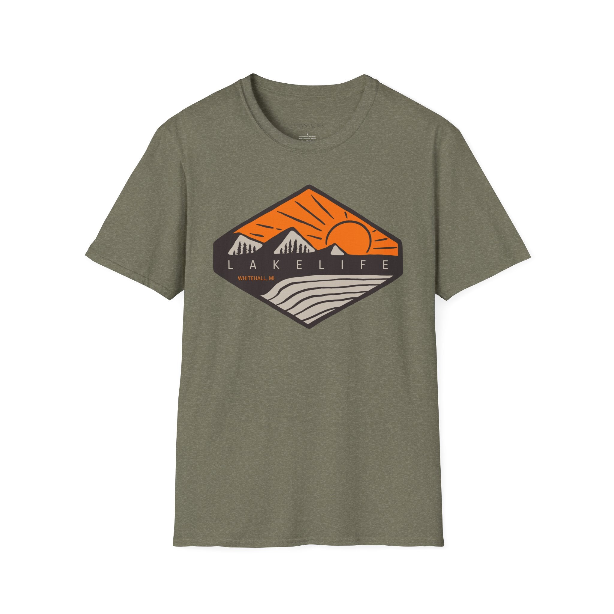 Orange Bluffs | Unisex Softstyle T-Shirt