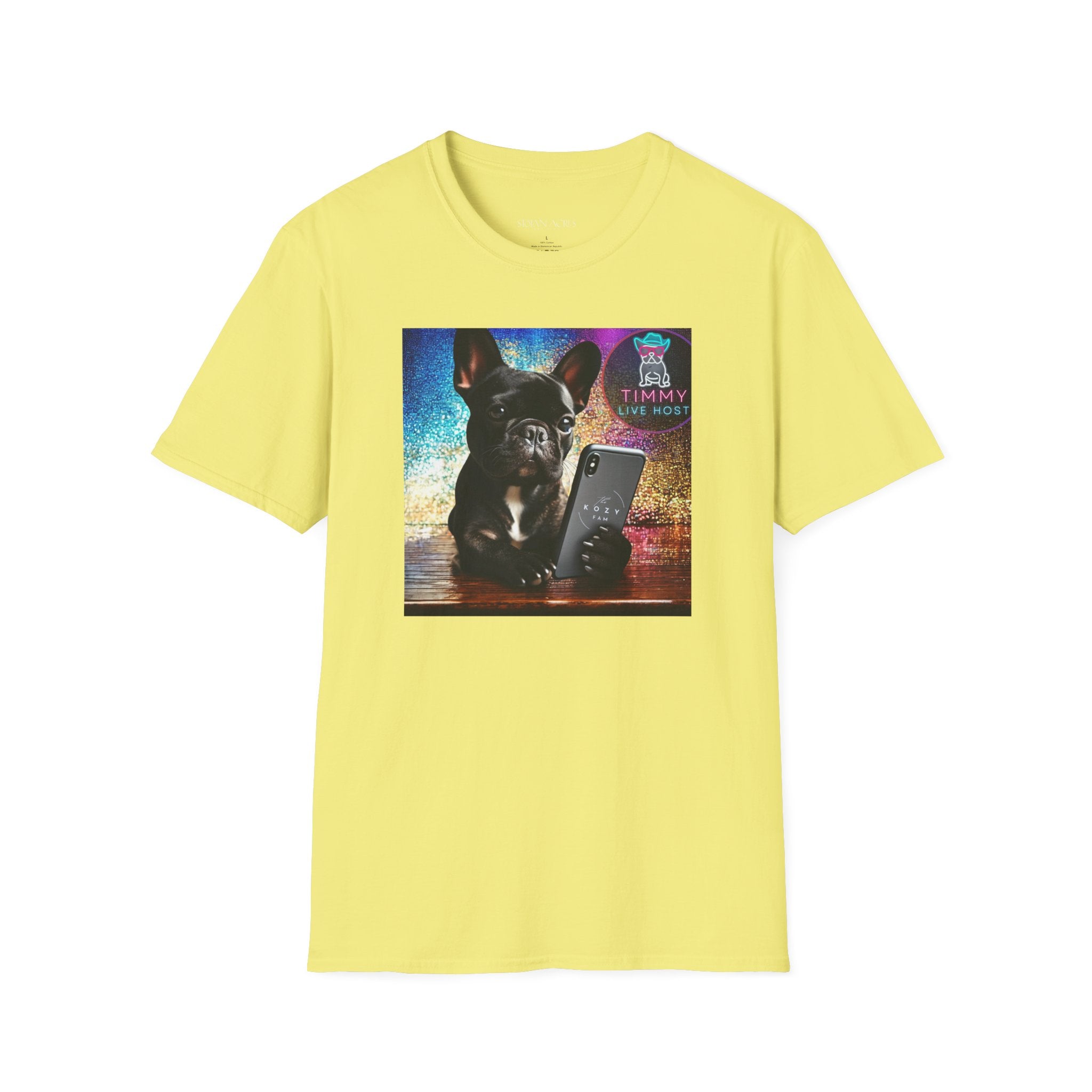 Timmy: Live Host | Unisex Softstyle T-Shirt