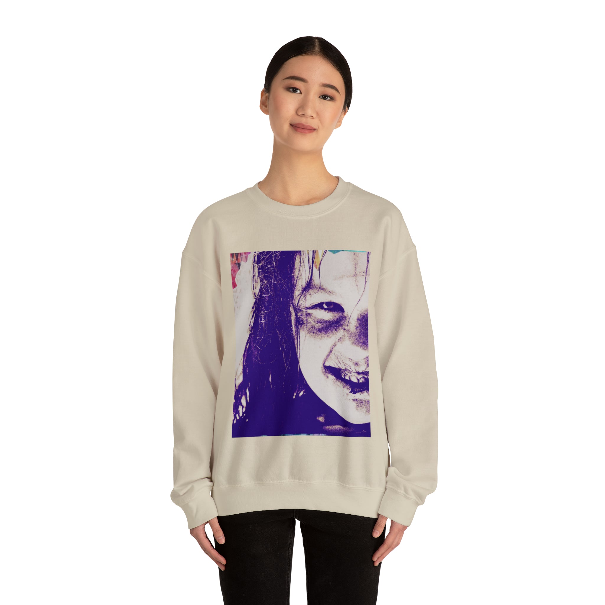 Exorcist Crewneck Sweatshirt (Purple Variant)