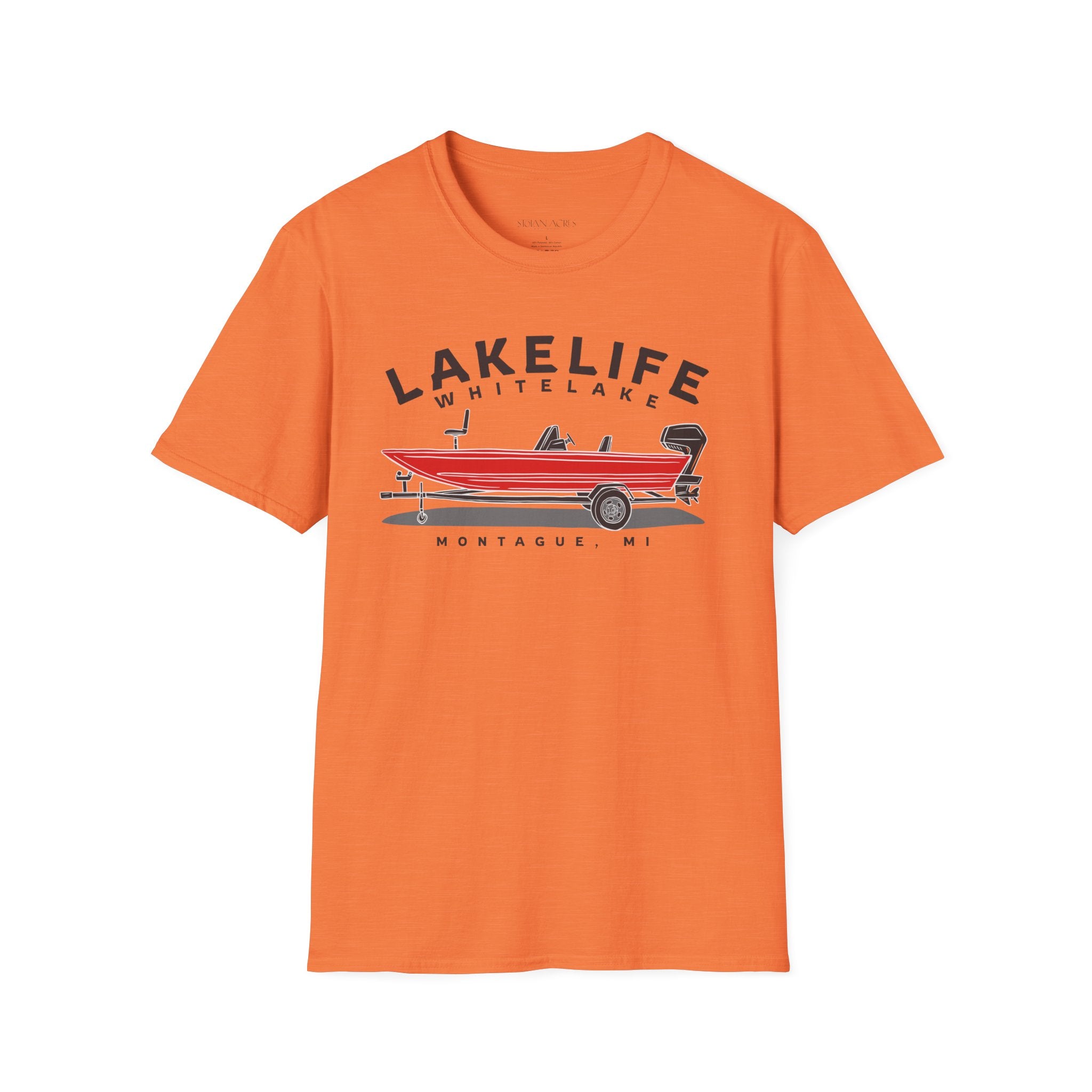 White Lake Fishing | Unisex Softstyle T-Shirt