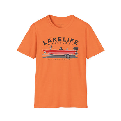 White Lake Fishing | Unisex Softstyle T-Shirt