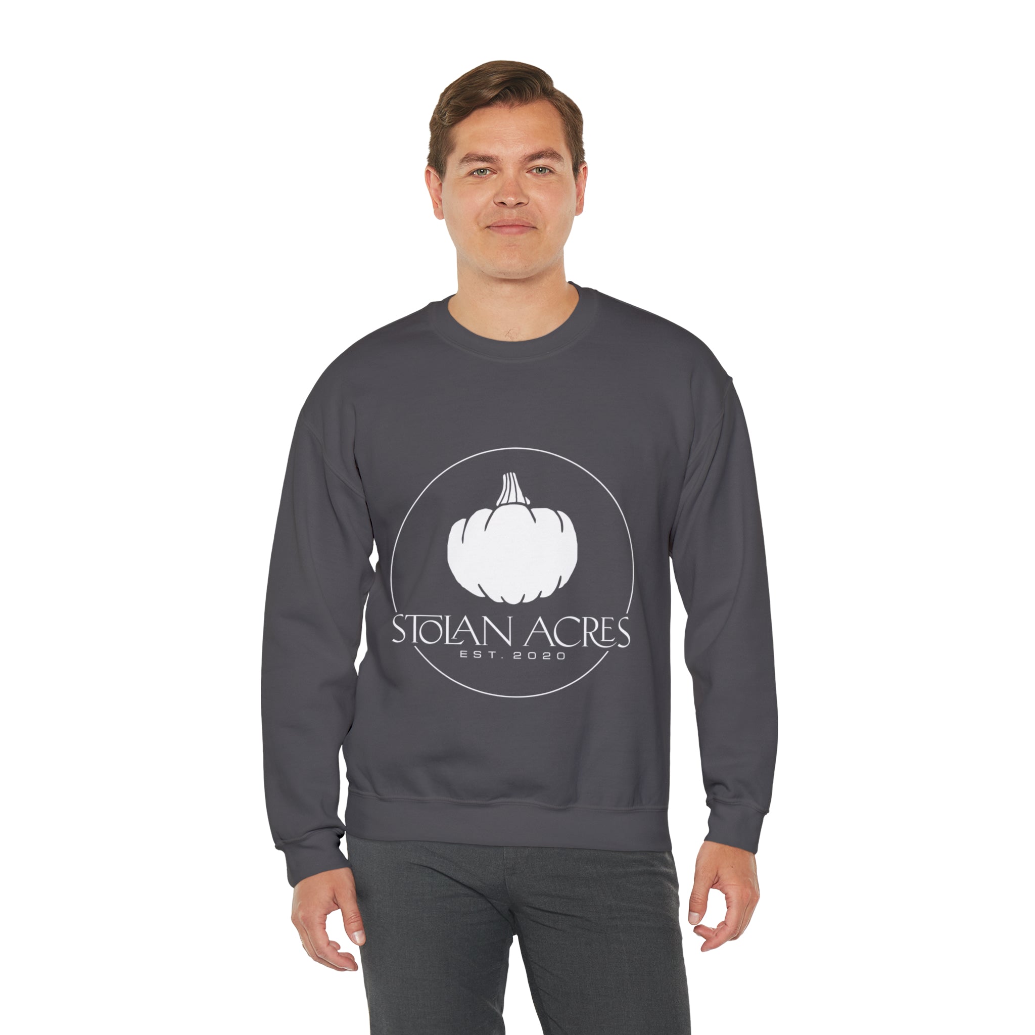 Stolan Acres Pumpkin Crewneck Sweatshirt