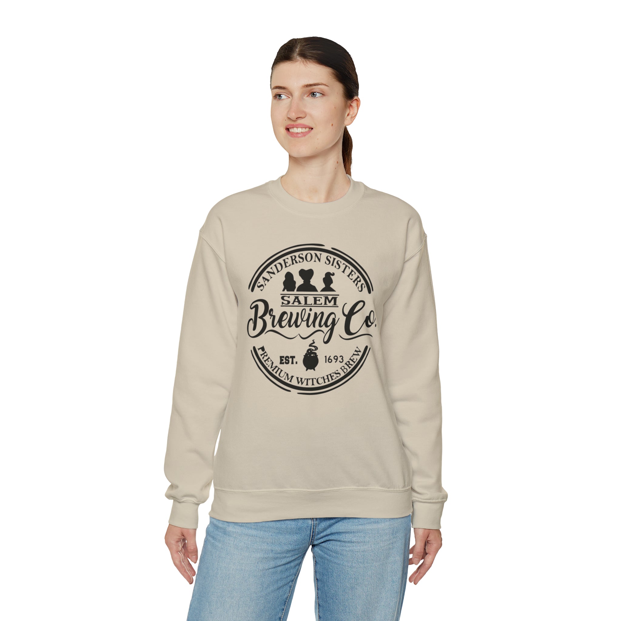 Sanderson Sisters Salem Brewing Co. Crewneck Sweatshirt