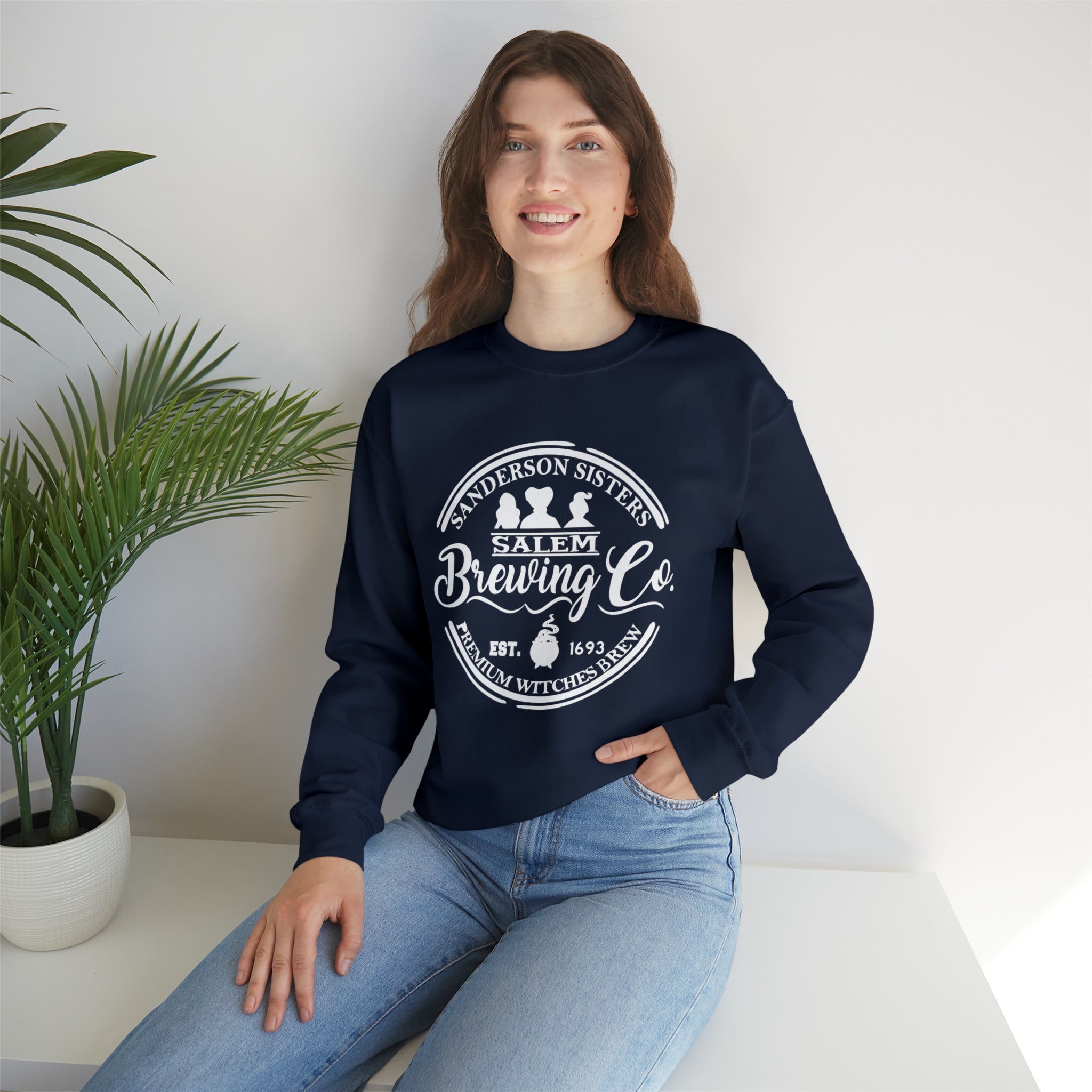 Sanderson Sisters Salem Brewing Co. Crewneck Sweatshirt