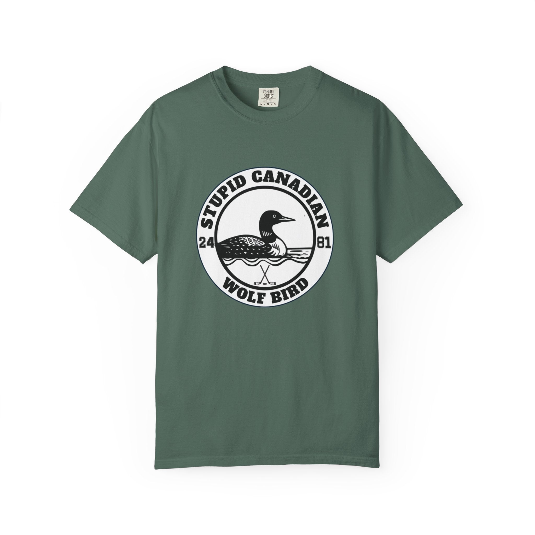 Wolf Bird Graphic Tee | Dry Humor Outdoor Shirt