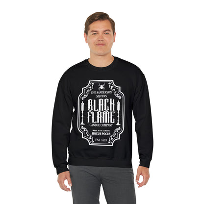 Sanderson Sisters Black Flame Candle Co Crewneck Sweatshirt