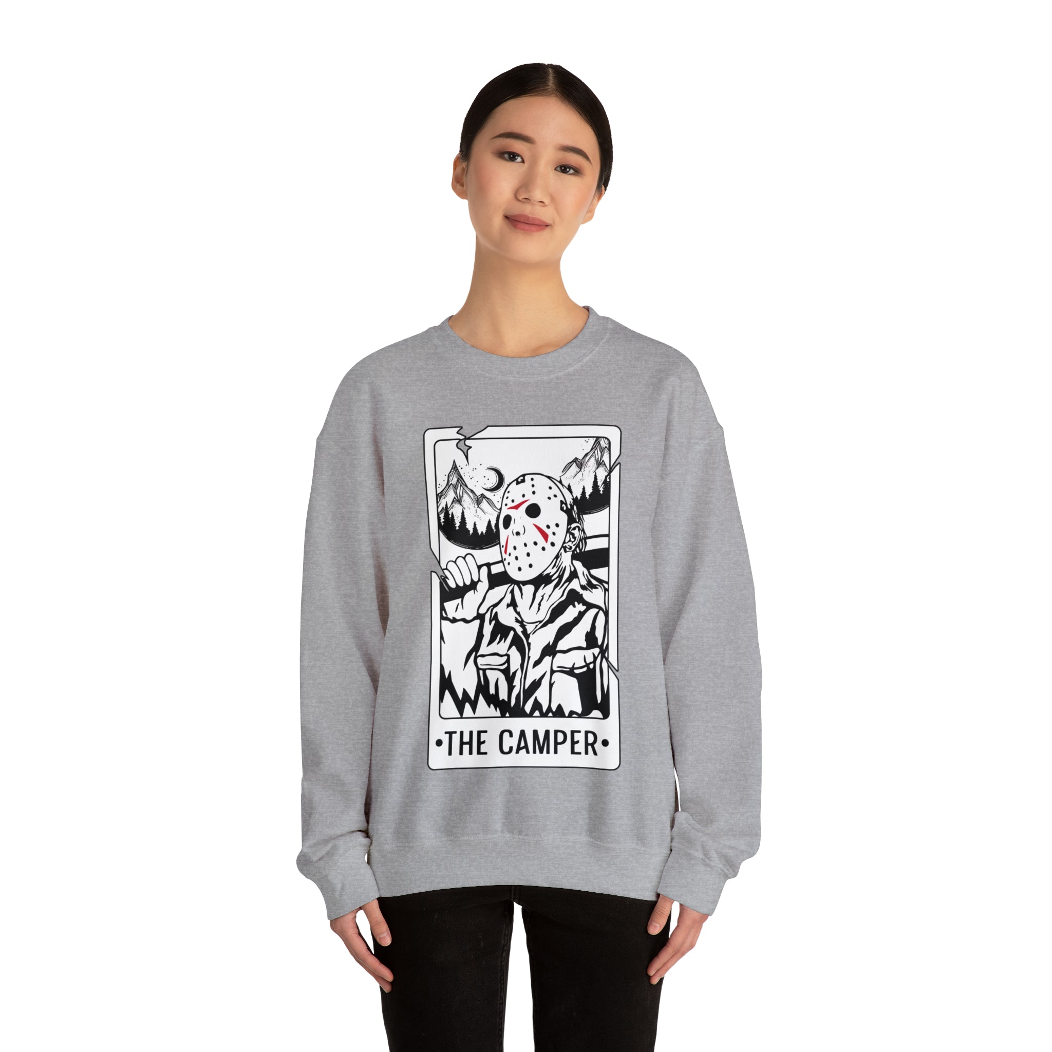 The Camper Tarot Card Crewneck Sweatshirt