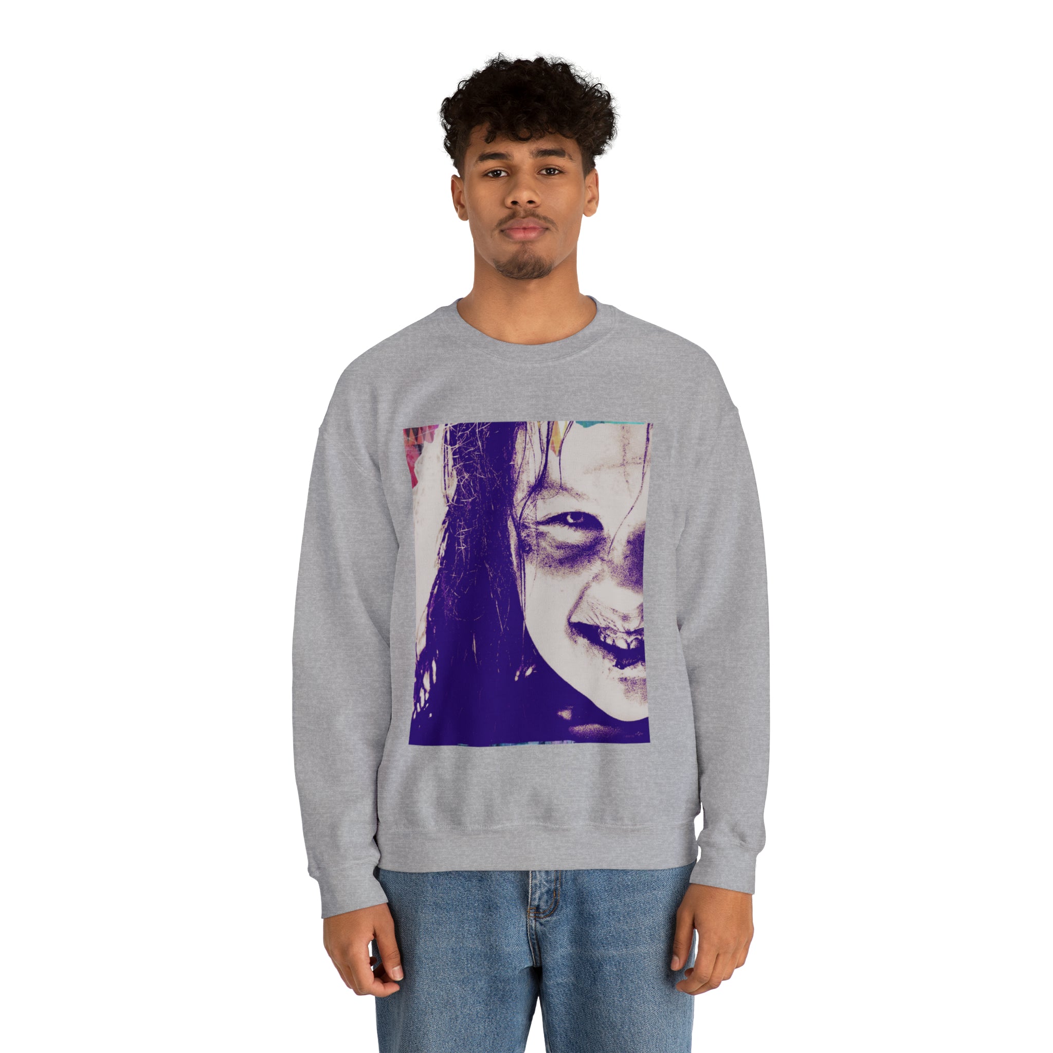 Exorcist Crewneck Sweatshirt (Purple Variant)
