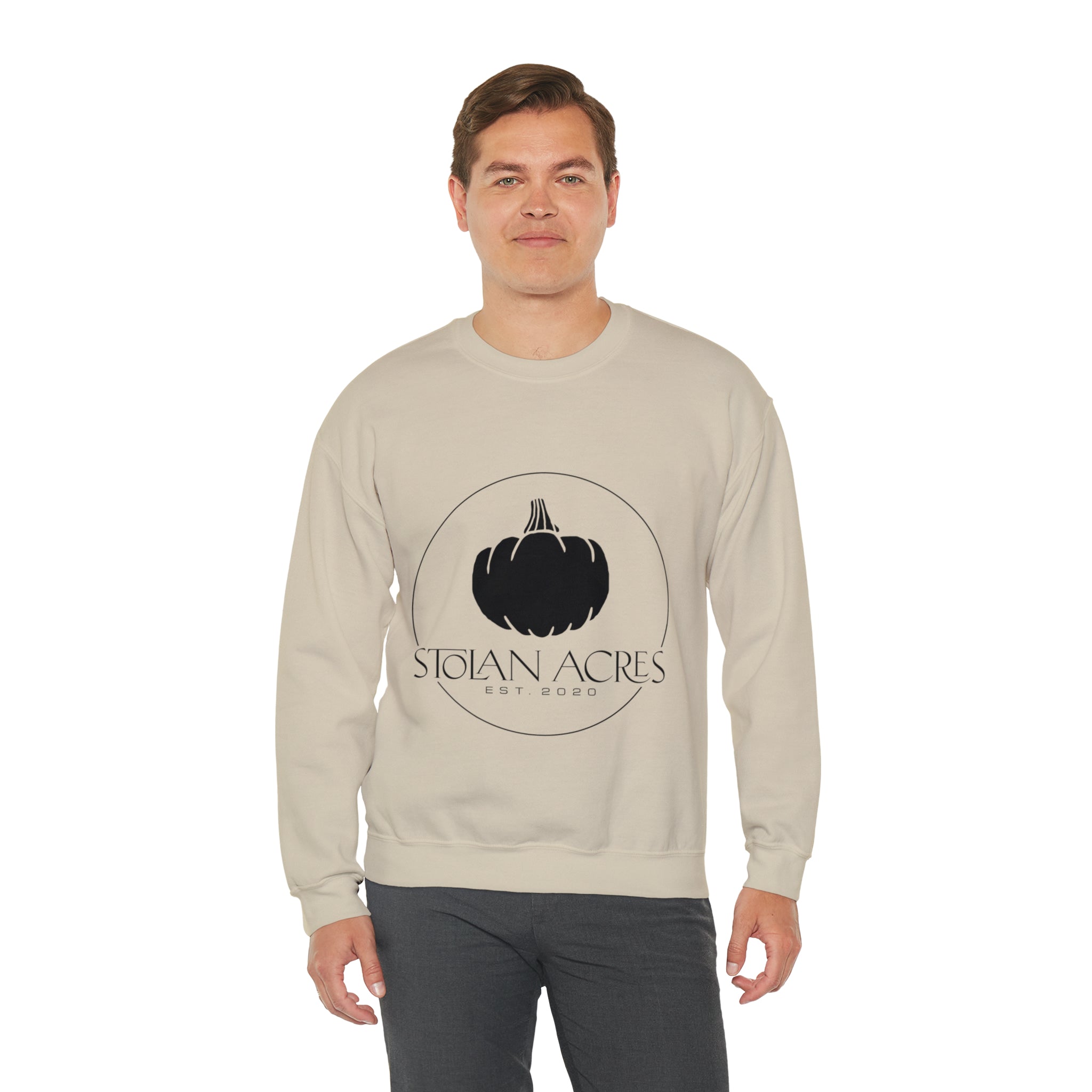 Stolan Acres Pumpkin Crewneck Sweatshirt