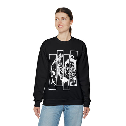 Horror Movie Friends Crewneck Sweatshirt