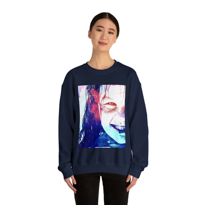 Exorcist Crewneck Sweatshirt (Pink and Navy Variant)
