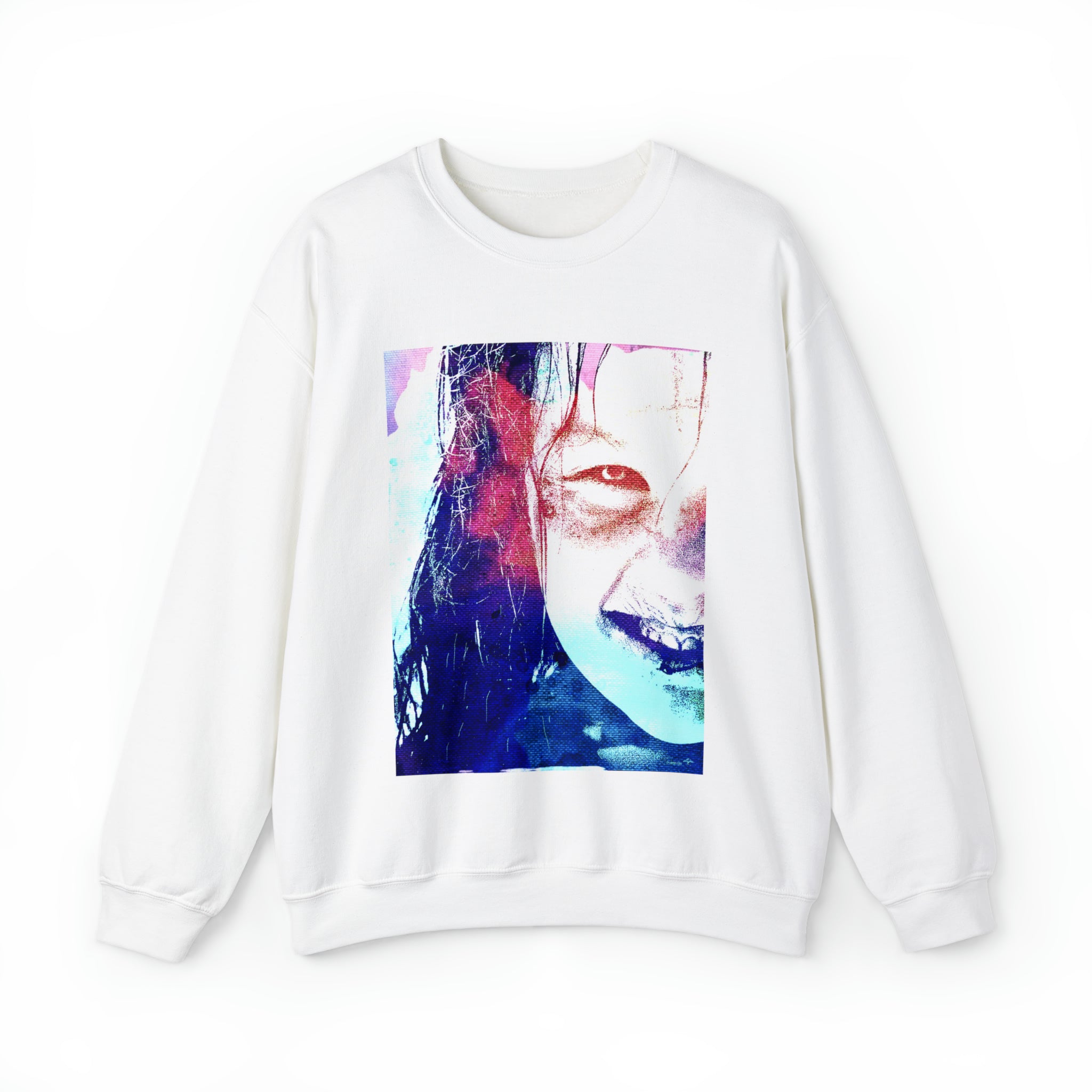 Exorcist Crewneck Sweatshirt (Pink and Navy Variant)