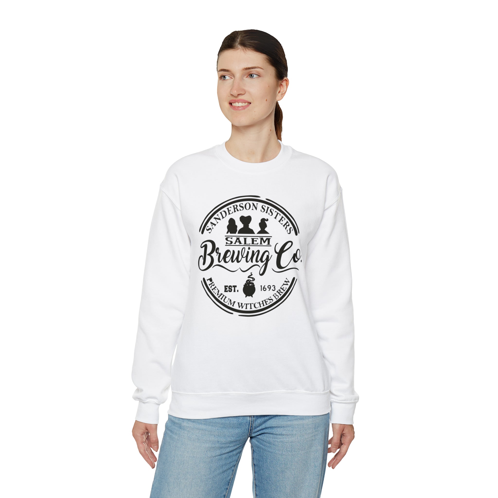 Sanderson Sisters Salem Brewing Co. Crewneck Sweatshirt